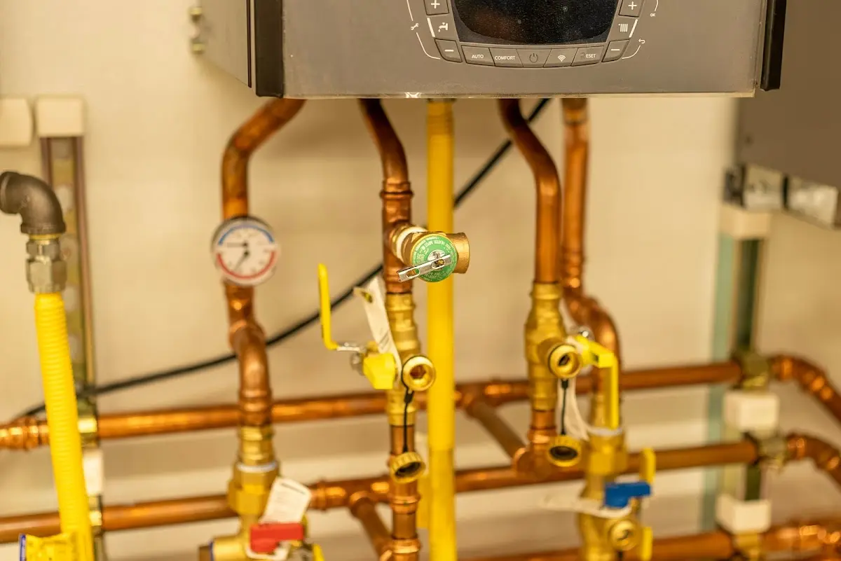 Licensed technician providing Slab Leak Repair for a homeowner in South Boston